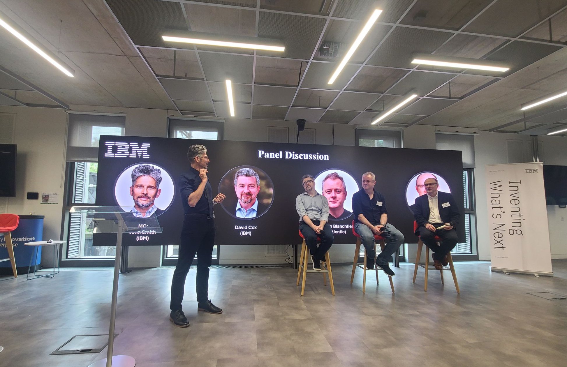 IBM Research panel discussion at Trinity College Dublin